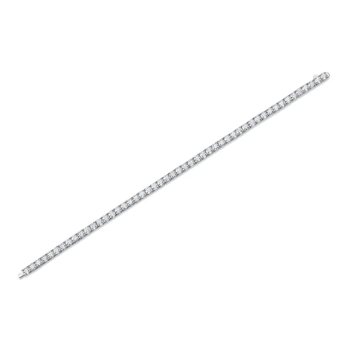 2mm Moissanite Tennis Bracelet - VVS1 Clarity - Silver/Gold LuxeStones
